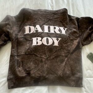 Dairy Boy river camo Sweatshirt- perfect condition